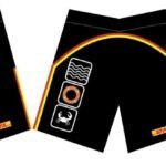 Short preto SOBRASA em Elastano