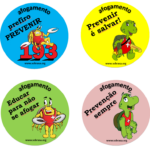 Bottons KIM e Tata (4 unds) - ponta de estoque