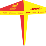 Tenda sanfonada 3x3m - exclusivo a voluntários