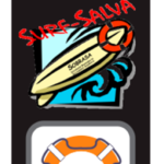Wind Banner surf-salva 1,90 m
