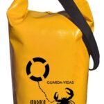 Sacola Estanque com 2 alças de mochila 20 litros amarela