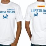 Camisa Branca malha GUARDA-VIDAS