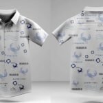 Camisa viscose manga curta