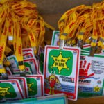 Credencial Xerife Kim e Cap Tatá + cordão (par)