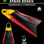 Nadadeiras Kpaloa Tritão em borracha vulcanizada (par)