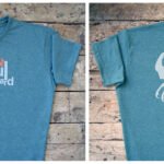 Camisa malha verde mesclado - ponta de estoque