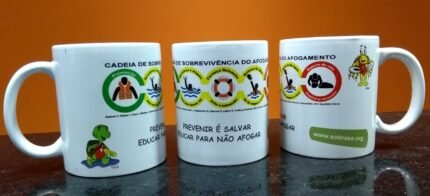 Caneca Cadeia de Sobrevivência - ponta de estoque