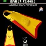 Nadadeiras Kpaloa Rescue em borracha vulcanizada (par) - consulte tamanho disponível