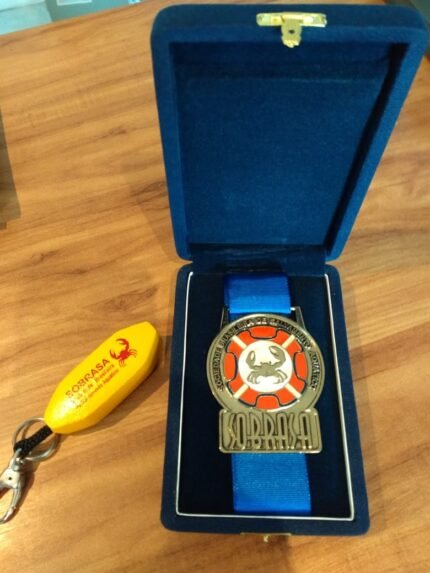 Medalha Institucional SOBRASA com estojo - ver critérios