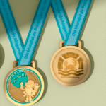 Kit 1 - MEDALHA - Desafio do DIA MUNDIAL de PRENVENÇÃO DO AFOGAMENTO - 2025