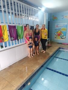 Expliquei sobre a importância da prevenção e como podemos mudar a estatística do afogamento.